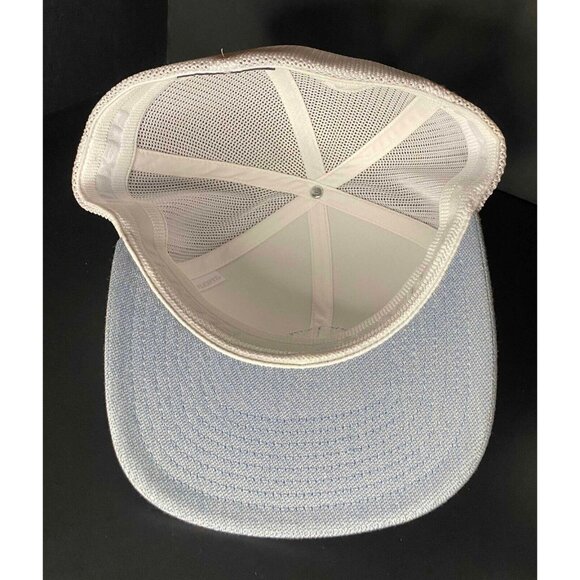 Lot of 2 Travis Mathew Hats: 1 Snapback + 1 Fitted L/XL White Cap READ DESC - Picture 7 of 16